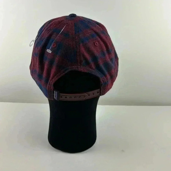 Patagonia blue & red plaid cap NWT RANGE CAP - Picture 3 of 6